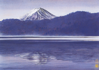 明けゆく湖 652×455