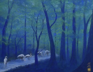 鎮守の森(糺の森) 530×409