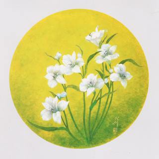 夢百合草 -増上寺天井絵展- 500×500