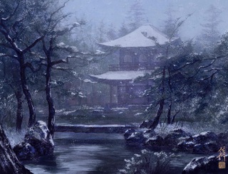 銀閣新雪 530×409