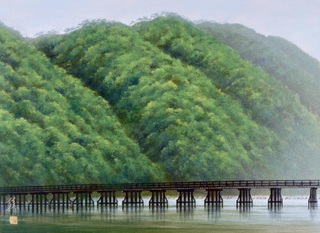 嵐山新緑 727×530